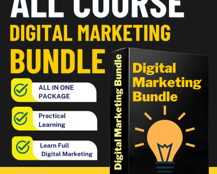 All-in-One Digital Marketing Mastery Bundle – Learn SEO, Ads, Social Media & More!